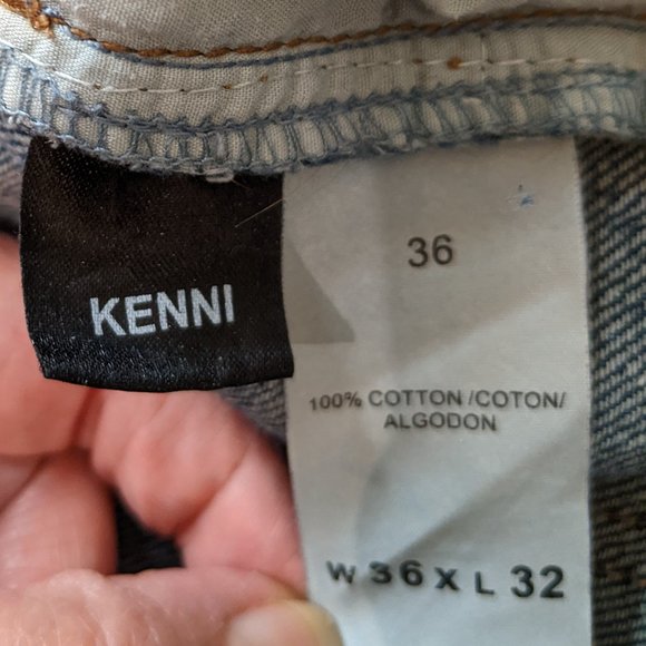 Kenneth Cole Reaction KENNI Jeans Size 36x32 - Picture 11 of 14